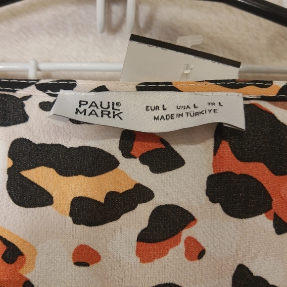 Paul Mark knee length dress women size Large - Picture 2 of 7